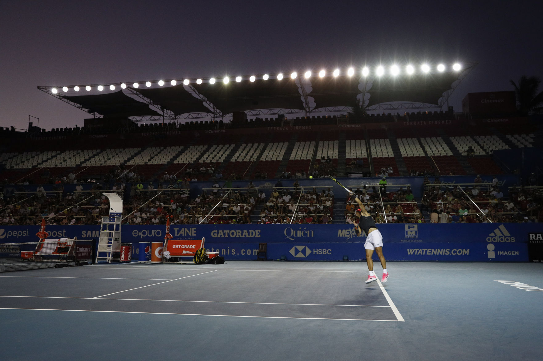 APTOPIX Tennis Acapulco Open